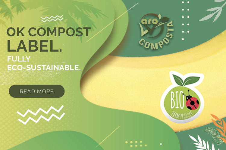 OK COMPOST LABEL FULLY ECO-SUSTAINABLE COMPOSTABLE BAGS