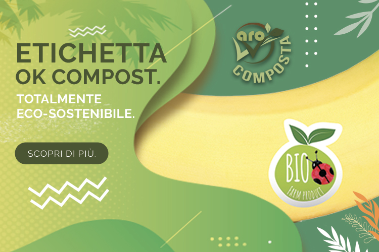 etichette compostabile compost eco sostenibile