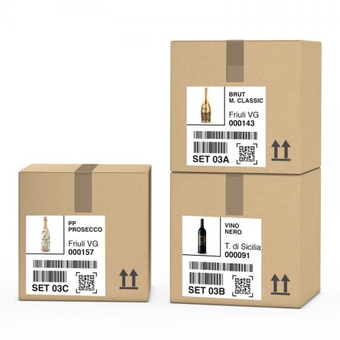 Etichetta logistica