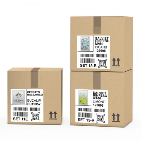 Etichetta logistica per cosmetica Etichetta logistica