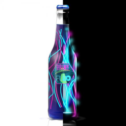 Sleeve full body con inchiostri fluorescenti Decoro sleeve full body ink fluo