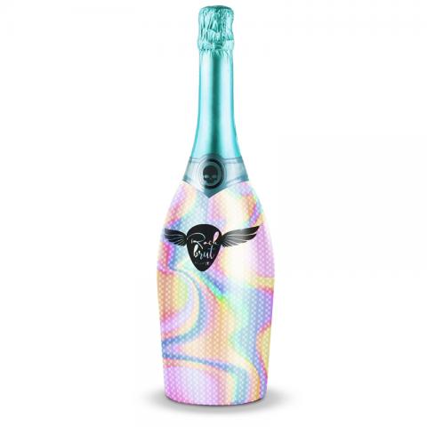 Sleeve con lamina olografica Decoro sleeve lamina olografica