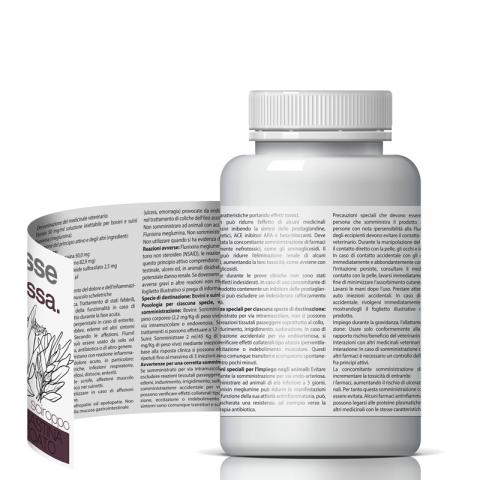 Etichetta avvolgente funzionale avvolgente pharma