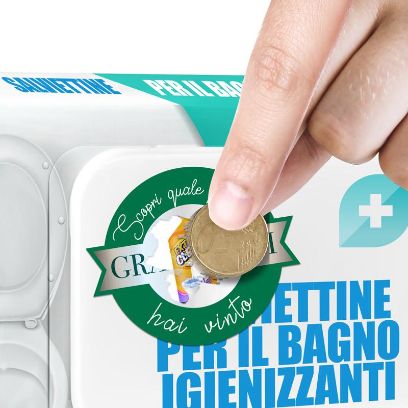 promozionale scratch off chimica